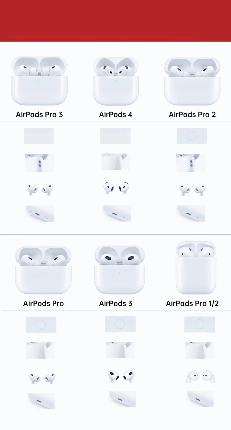 Water Ripple Headphone Case Suitable for AirPods Pro2/3 AirPods 2/3/4 TPU Material Custom Translucent Earphone Protective Case ﻿