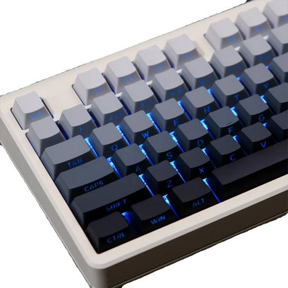 PBT Keycaps Side Print Keycap Set Double Shot Shine Through Custom Keycaps Cherry Profile For Mechanical Keyboard Keycap