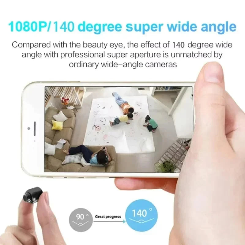 1080P HD Mini Camera Wireless Surveillance Security Video Cam Night Vision Motion Detect Camcorder Mini Cam Monitor Smart 2026