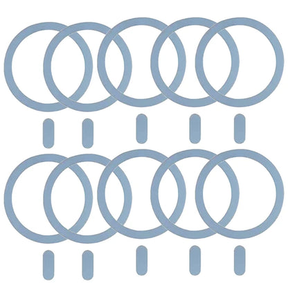 5/10Pcs Universal Metal Plate Ring for Magsafe Magnetic Wireless Charger Iron Sheet Sticker Car Phone Holder for IPhone 13 14 15