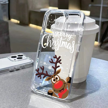 Merry Christmas Tree Santa Claus Phone Case For IPhone 17 Air 16 16E 15 14 Plus 13 12 11 Pro Max Case X XS XR 7 8 Plus Cover
