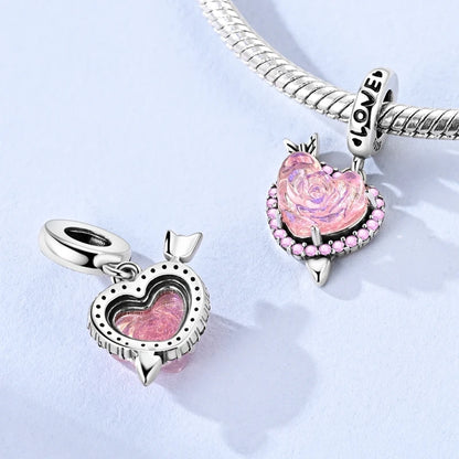 New IN 925 Sterling Silver Charms Beads Headphones Snail Fox Rose Pendant Jewelry Fit Original Bracelet For Women DIY Gift