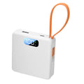 DIY Power Bank 18650 Removable Weld-Free Portable Battery Bank 22.5W Fast Charging 10000mAh Rechargeable Module with LCD Display