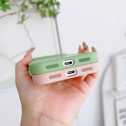 For Magsafe Magnetic Wireless Charging Liquid Silicone Shockproof Phone Case For iPhone 17 Pro Max/17/17 Pro Bumper Back Cover