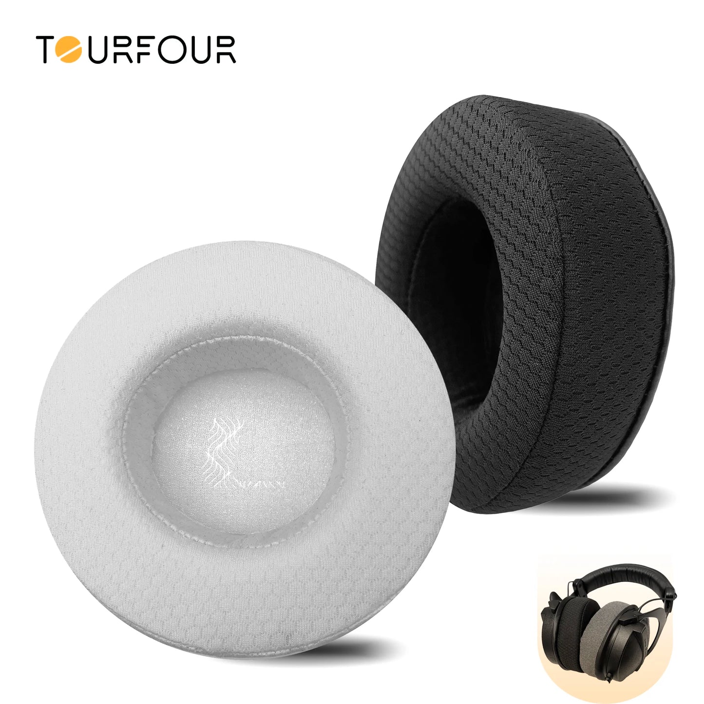 TOURFOUR Replacement Earpads for Beyerdynamic DT770,DT880,DT990,DT770pro,DT880pro,DT990pro,MMX300 Headphones Ear Cushion