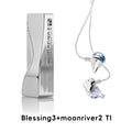 MOONDROP Blessing3 In-Ear Earphones 2DD+4BA Hybrid Triple-range Frequency Division In-ear Monitors 0.78-2pin Blessing 3 Earbuds