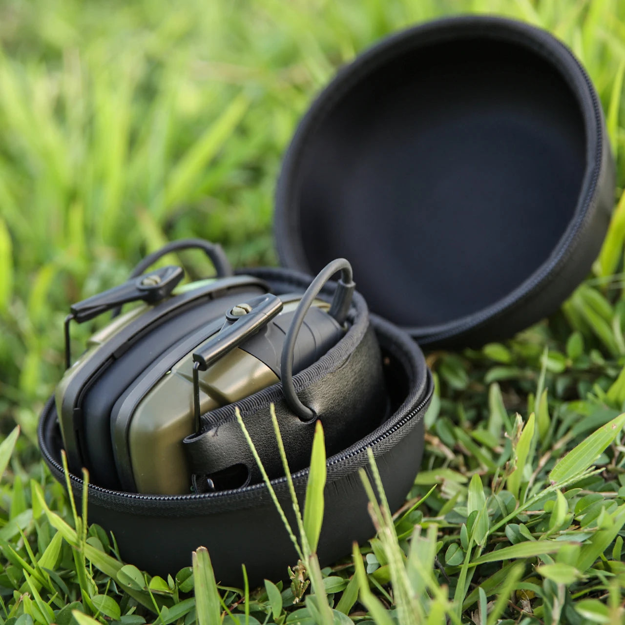SALE!Earmuffs Active Headphones with Case for Shooting Electronic Hearing protection Headset Noise Reduction hunting headphone