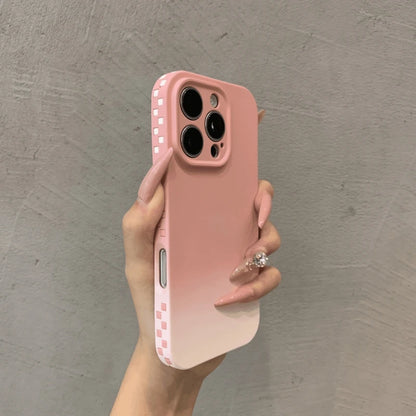 Luxury Liquid Silicone Gradient Color Phone Case For iPhone 13 14 15 16 17 Pro Max Air Plus Soft Candy Bumper Cases Cover