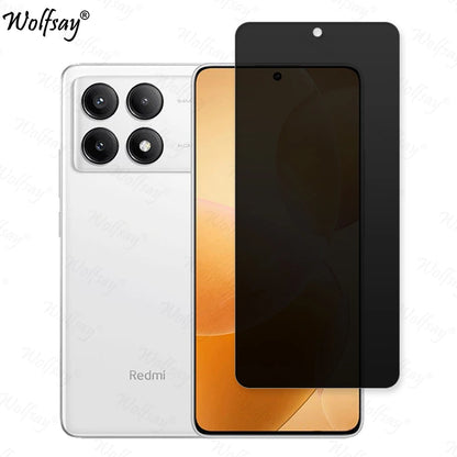 Anti-Spy Tempered Glass For Xiaomi Poco X6 Pro Privacy Screen Protector For Poco X6 F5 F6 M6 Pro Glass For Poco X6 Pro 5G Glass