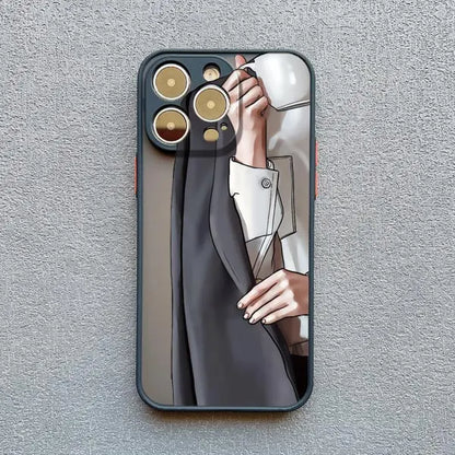 Girl Women Coffee Miss Phone Case For iphone 16 12 11 14 13 15 Pro Max X XS XR SE 2020 7 8 Plus Fashion Lady High Heel Covers