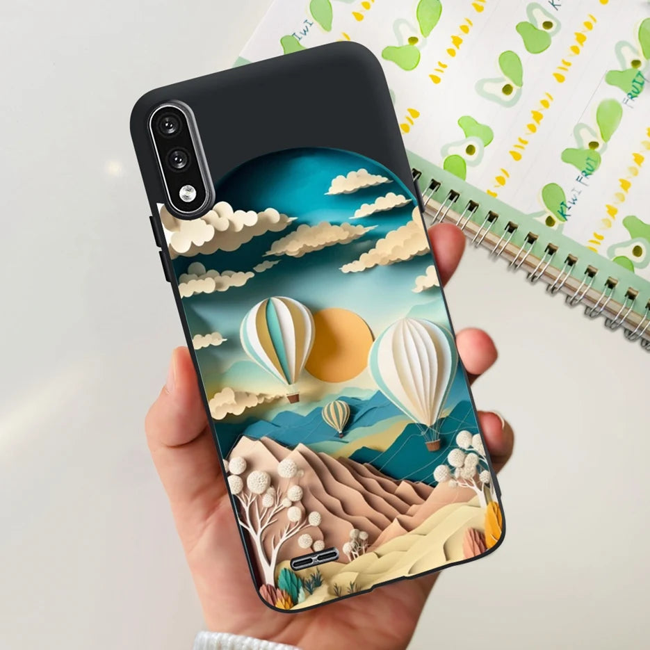 For LG K22 2020 Case LM-K200 New Fashion Painted Cover Shockproof Phone Case For LG K22 K 22 LGK22 Soft Fundas 6.2'' Coque Shell