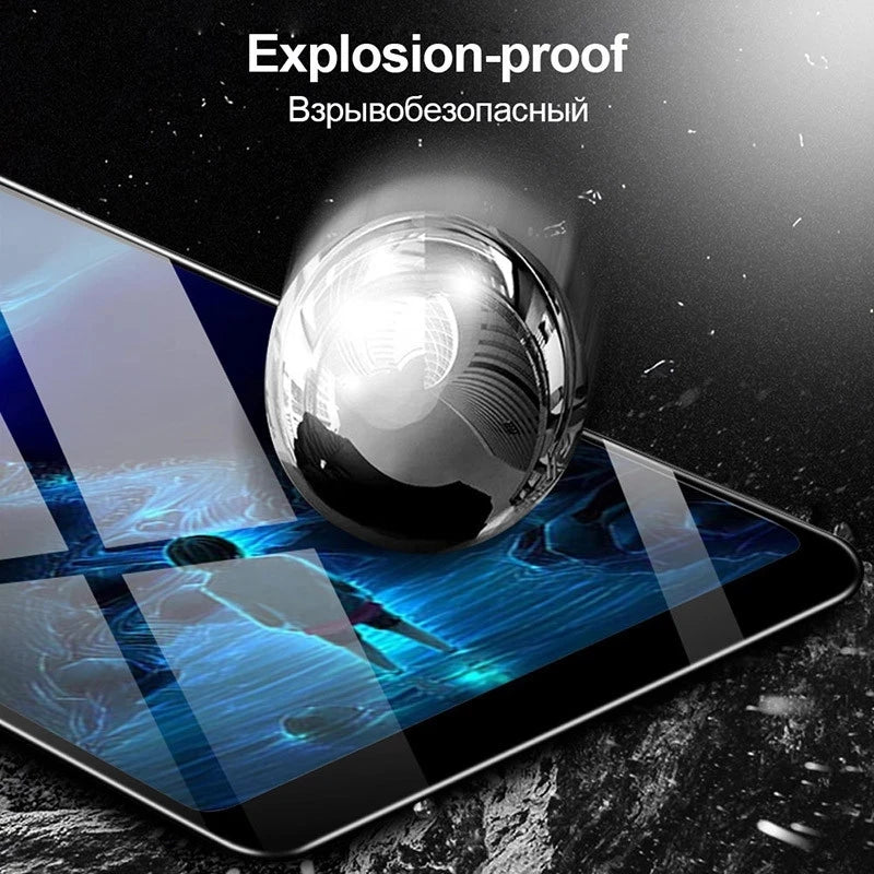 4/3/2/1pcs For Poco F3 Glass Xiaomi Poco F3 Tempered Glass Phone Protective HD 9H Cover Full Dust Free Screen Protector Poco F3