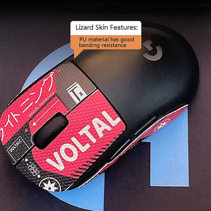 Mouse Grip Tape Skate Handmade Sticker Non Slip Lizard Skin Suck Sweat For Logitech G Pro X Superlight Gpw Wireless No Mouse