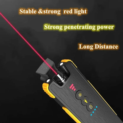 Rechargeable 3200mAh Fiber Optic Visual Fault Locator Laser Pen Power Bank - 1-50km Test Range 15/30/50mw for Cable Testing