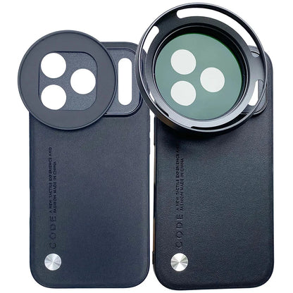 For Iphone 17 / 17 Pro / 17 Pro Max 58MM Thread Interface Filter Ring Adapter Phone Case For Universal ZOMEI CPL VU Star Filter