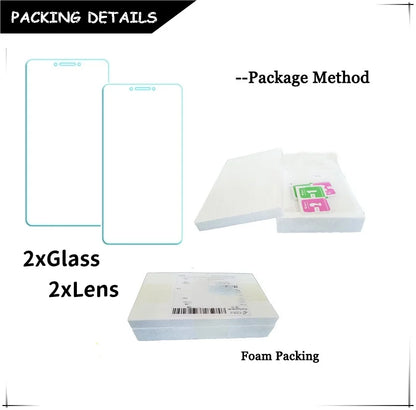6in1 Glass For Redmi Note 14 Pro Global Full Cover Tempered Glass Redmi Note 14 Pro Screen Protector Lens Film Redmi Note 14 Pro