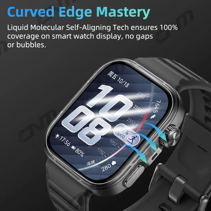 Soft Protection Film For Huawei Watch Fit 5/5 Pro Screen Protector Clear Hd Flexible Anti-Scratch Film Accessories (Not Glass)
