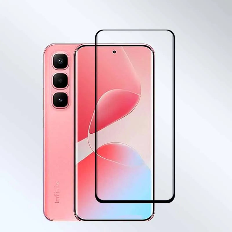 3D Curved Screen Protector For Infinix hot 60pro plus Tempered glass film Shockproof Anti-Scratch hot60pro+ Soft fiber lens film