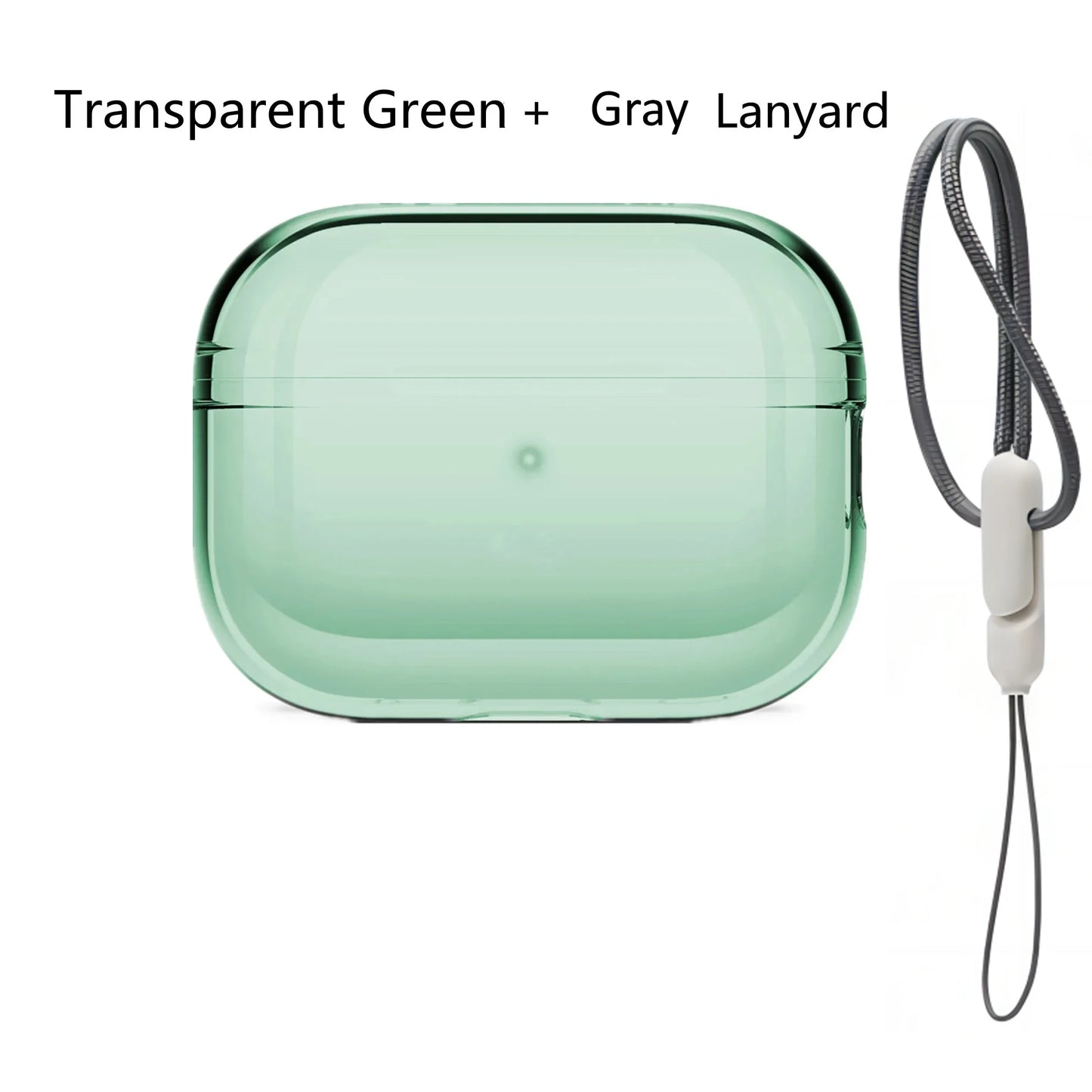 Colorful Transparent Protective Case Cover For Airpods Pro 2 TPU Soft Skin Shockproof Case Designed for Airpods Pro2 Earbuds