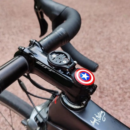 DOMEN Bicycle Computer Holder Bike Stopwatch Mount Adjustable Stem Top Cap Computer Holder For Garmin Bryton Cateye Wahoo