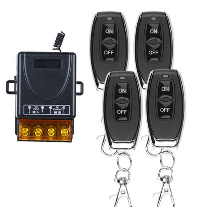 433Mhz Wireless Remote Control Switch AC 110V 220V 10A Relay 1CH Receiver Controller and 2 botton RF433 Mhz Transmitter