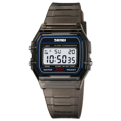 SKMEI 2056 Waterproof Sports Watch for Men Women Electronic Countdown Boy Girl Digital Date Wristwatches Woman Reloj Masculino