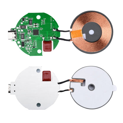 5W~15W Adaptive Wireless Charging Module Rapid Charger with Charge Protection Type-C Interface DIY Phone Wireless Charger