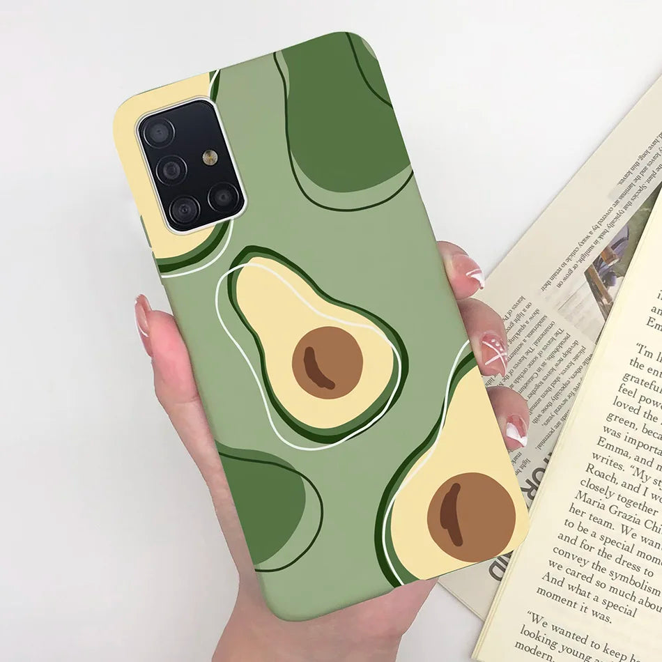 For Samsung Galaxy A51 Case Cover Soft Silicone TPU Bumper Phone Case for Samsung A31 A71 A515 A515F A 71 51 31 Coque Funda Capa