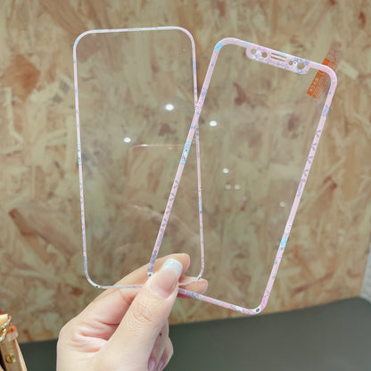 Sanrio Hello Kitty Tempered Glass for iPhone 17 16 15 14 13 12 11 Pro Max Screen Protector for 14plus 15plus Protective Film