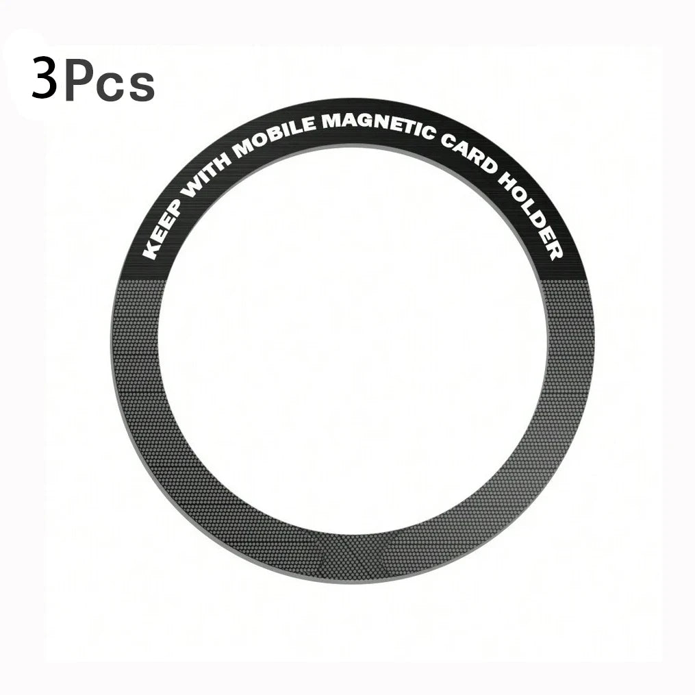 Magnetic Metal Plate Ring Wireless Charger Iron Sheet Sticker Car Phone Holder Compatible With All Phone Magnet Sheet