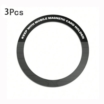 Magnetic Metal Plate Ring Wireless Charger Iron Sheet Sticker Car Phone Holder Compatible With All Phone Magnet Sheet