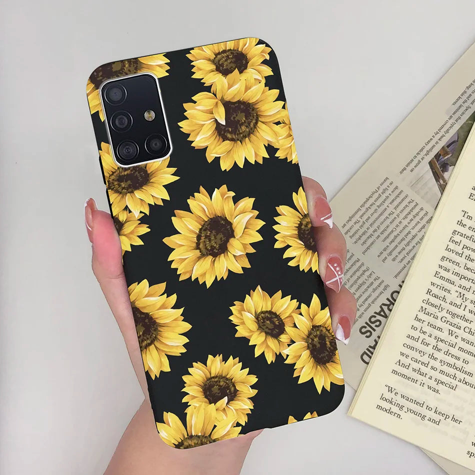 For Samsung Galaxy A51 Case Cover Soft Silicone TPU Bumper Phone Case for Samsung A31 A71 A515 A515F A 71 51 31 Coque Funda Capa