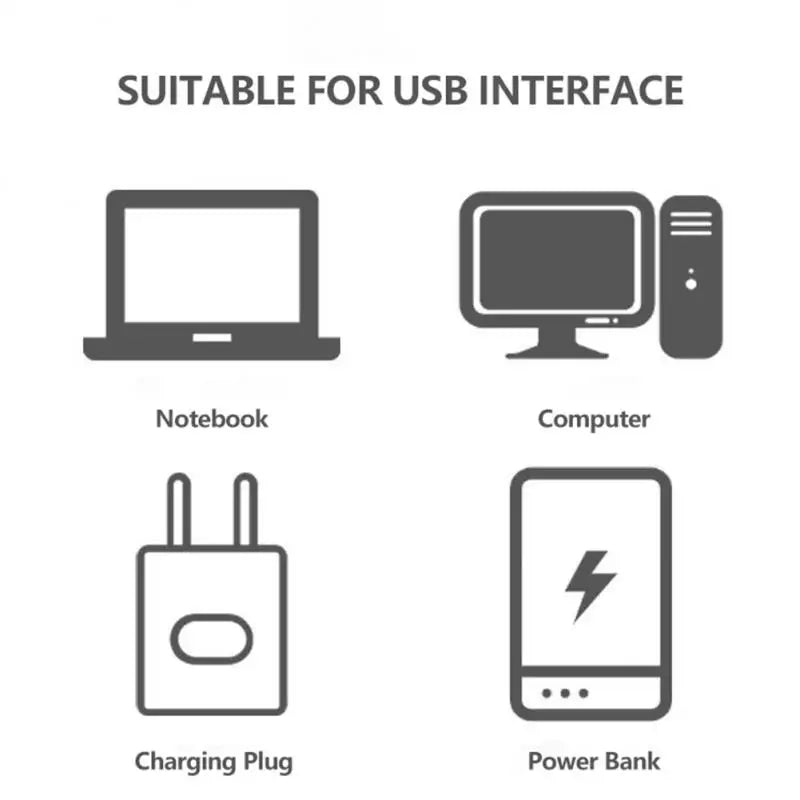 Mini Portable Led Usb Light DC5V Ultra Bright Reading Book Lamp 3/8/24LEDs Lights For Power Bank PC Laptop Notebook Lighting