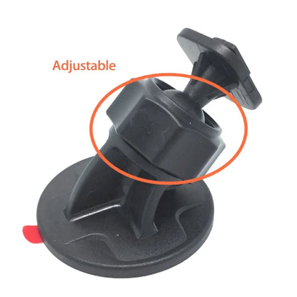 Adjustable Ball for Head T-shaped Driving Recorder Bracket Base ABS Driving Recorder Bracket Mount Black Stands