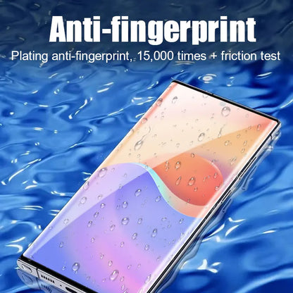 4Pcs Dust Free Cabin Tempered Glass For Samsung Galaxy S24 S23 S22 Ultra S21 Plus Screen Protector Protective Film Full Cover