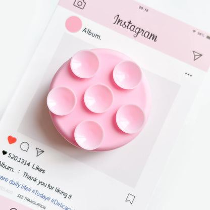 Silicone Suction Cup Phone Holder With Grip Fixture Suction Pad Non Slip Stand Finger Ring Holder Phone Sockets Poppings Griptok