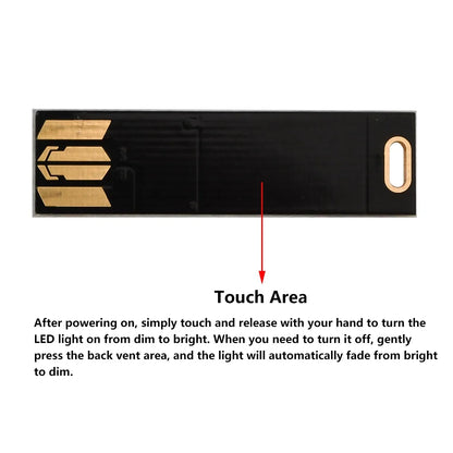 10/5/1PCS Mini 5730 USB 6 LED Light 5V Touch Sensor Dimmable Night Light for Power Bank Computer Laptop Book Reading Table Lamp