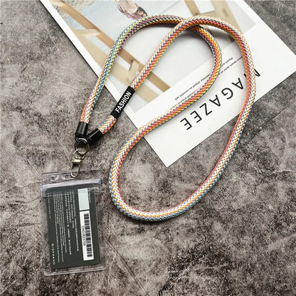Cell Phone Neck Strap Braided Lanyards Universal Pendant for Mobile Case Lanyard Strap for Phone Charm Upgrade Rope for Keys