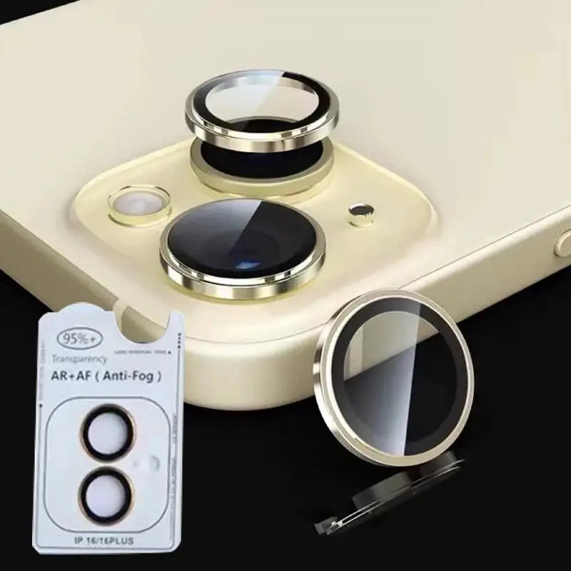 1Pc AR+AF Camera Lens Ring Glass For IPhone 15 16 Pro Max 16pro 15plus Lens Screen Protector Tempered Glass For IPhone 16pro Max