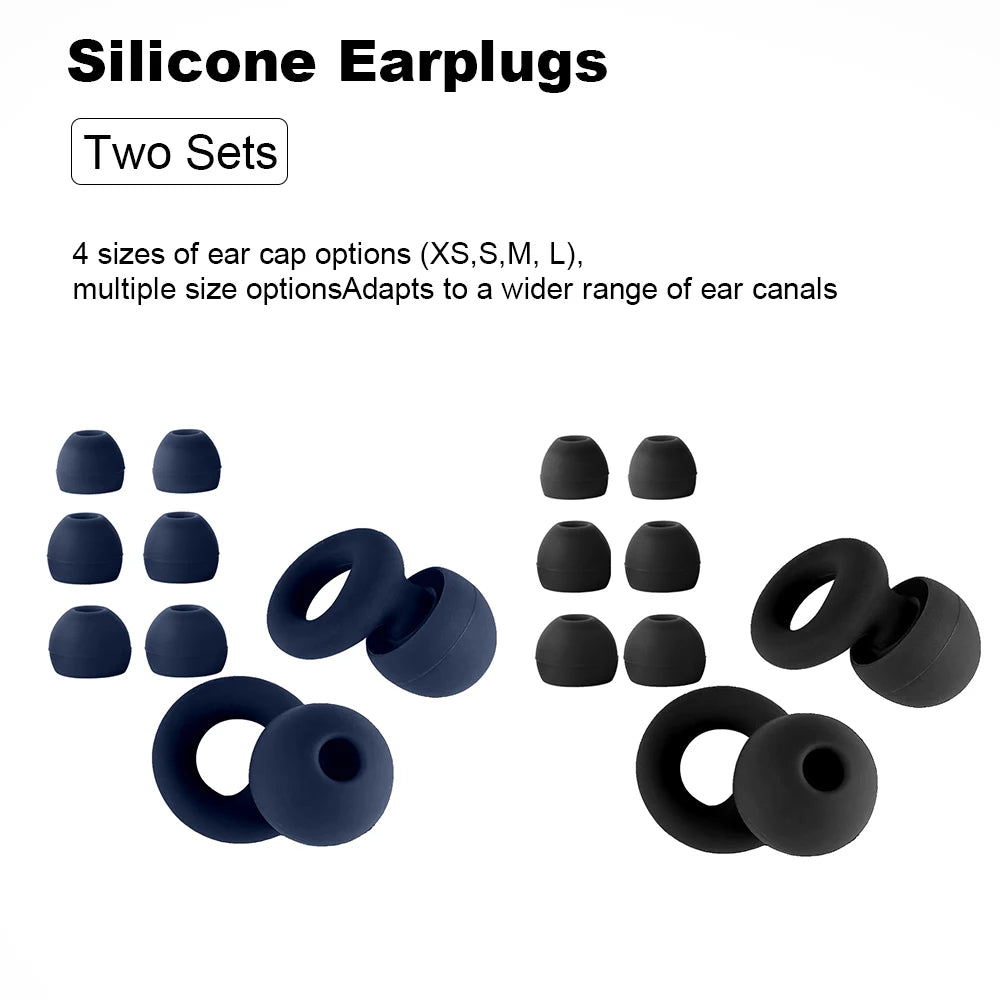 Concert Ear Plugs, High Fidelity Noise Cancelling Silicone Ear Plugs, Reusable Ear Plugs for Musicians, , Focus and Sleep