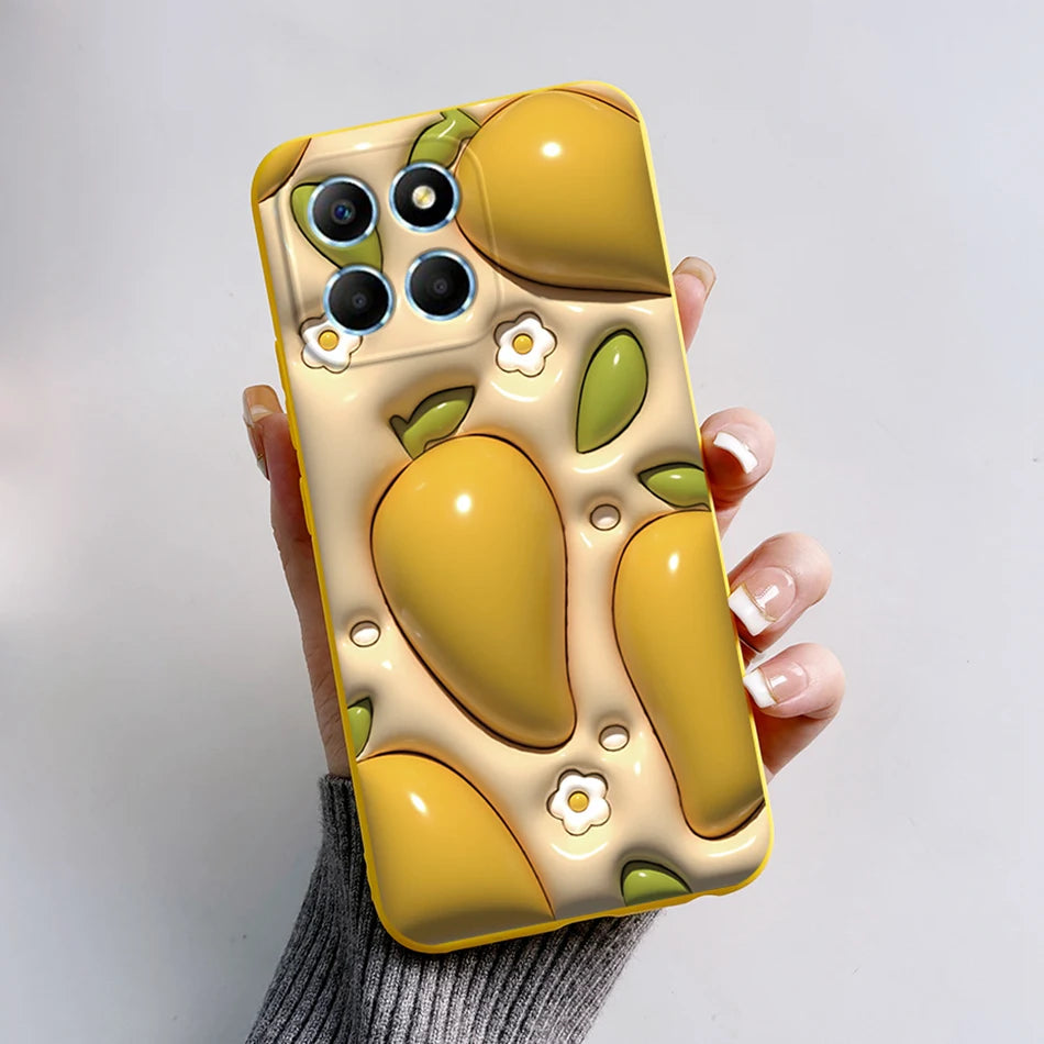 For Honor X6 5G Case VNE-LX1 VNE-LX2 VNE-LX3 Phone Cover Popular Astronaut Soft Funda For Honor X8 TFY-LX1 HonorX8 Bumper Coque