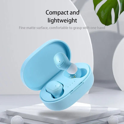 A6S TWS Bluetooth 5.0 Wireless Earphones Headphone Stereo Headset Sports Earbuds Microphone with Charging Box for Mobile Phone