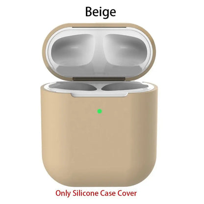 New Ultra Thin Slim Silicone Case Cover Wireless Earphones Pouch Protective Skin Sleeve Protector For Airpods 2