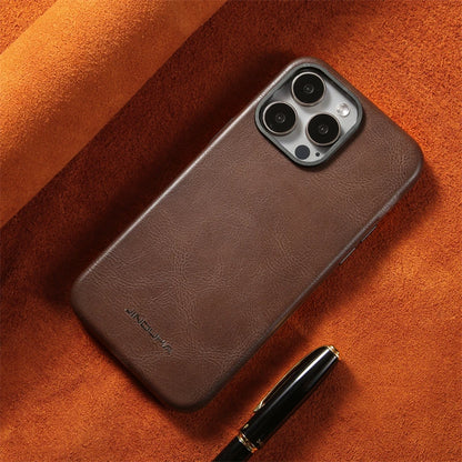 For MagSafe Business Leather Phone Case for iPhone 17 16 15 14 13 Pro Max Plus 17air Magnetic Wireless Charging Shockproof Cover