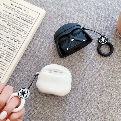 Cartoon Headphone Cover for AirPods Pro3 Cute Earphone Case for Airpods Pro2 Pro 4 3 2 1 Protective Cover with Finger Strap