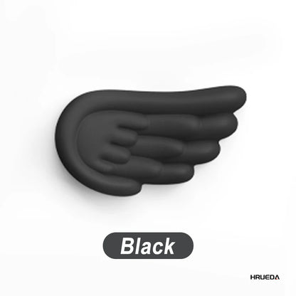 Mousepad Ergonomic Angel Keyboard Wrist Rest and Mouse Pad Set Reduce Wrist Pain for Office and Gaming Use