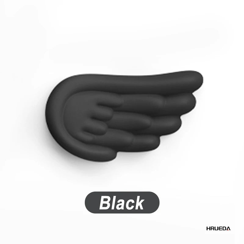 Mousepad Ergonomic Angel Keyboard Wrist Rest and Mouse Pad Set Reduce Wrist Pain for Office and Gaming Use