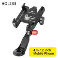 NEWBOLER MTB Phone Mount Stand Bicycle Holder 360° Rotatable Aluminum Adjustable Bike Phone Holder Non-slip Cycling Bracke