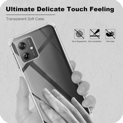 Clear Shockproof Phone Case For Motorola Moto Edge 30 Fusion 20 lite 40 Neo 50 Pro Silicone Case Back Cover Slim TPU Thick Shell