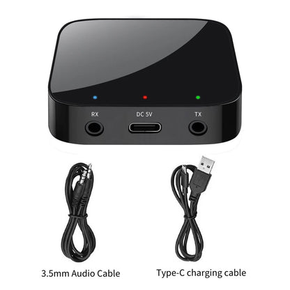 KEBIDUMEI Bluetooth 6.0 Receiver and Transmitter 3.5mm AUX Wireless Audio Adapter Bluetooth Transmitter for Car PC TV Headphones